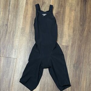Speedo Black LZR racer pro tech suit Swimsuit